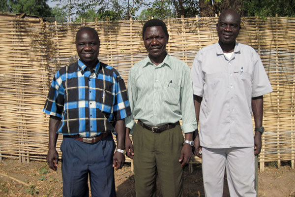 Three members of the Keliko translation team